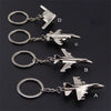 Personalized Creative Civil Aviation Fighter Model Keychain Pendant