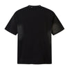 Text Inkjet Splash Short-sleeved T-shirt For Men