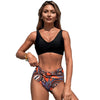 Women's Two-piece Swimsuit Bikini Nylon