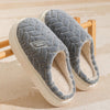 New Non-slip Thick-soled Plush Slippers Couple Winter Warm Home Slipper Indoor Fleece Shoes For Women Men