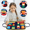 New Busy Book Children's Busy Board Dressing And Buttoning Learning Baby Early Education Preschool Sensory Learning Toy