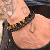 Rope Semi-precious Stones Men And Women Bracelets