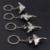 Personalized Creative Civil Aviation Fighter Model Keychain Pendant