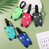 PVC Soft Rubber Silicone Plastic Luggage Tag Tag