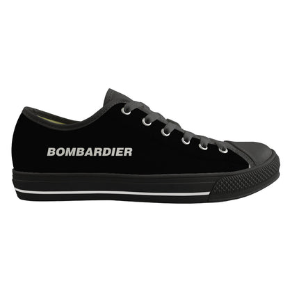 Bombardier & Text Designed Canvas Shoes (Men)