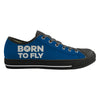 Born To Fly Special Designed Canvas Shoes (Men)