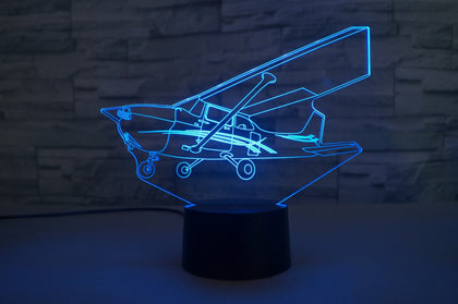 Cessna 172 Skyhawk Designed 3D Lamp