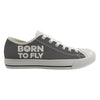 Born To Fly Special Designed Canvas Shoes (Men)