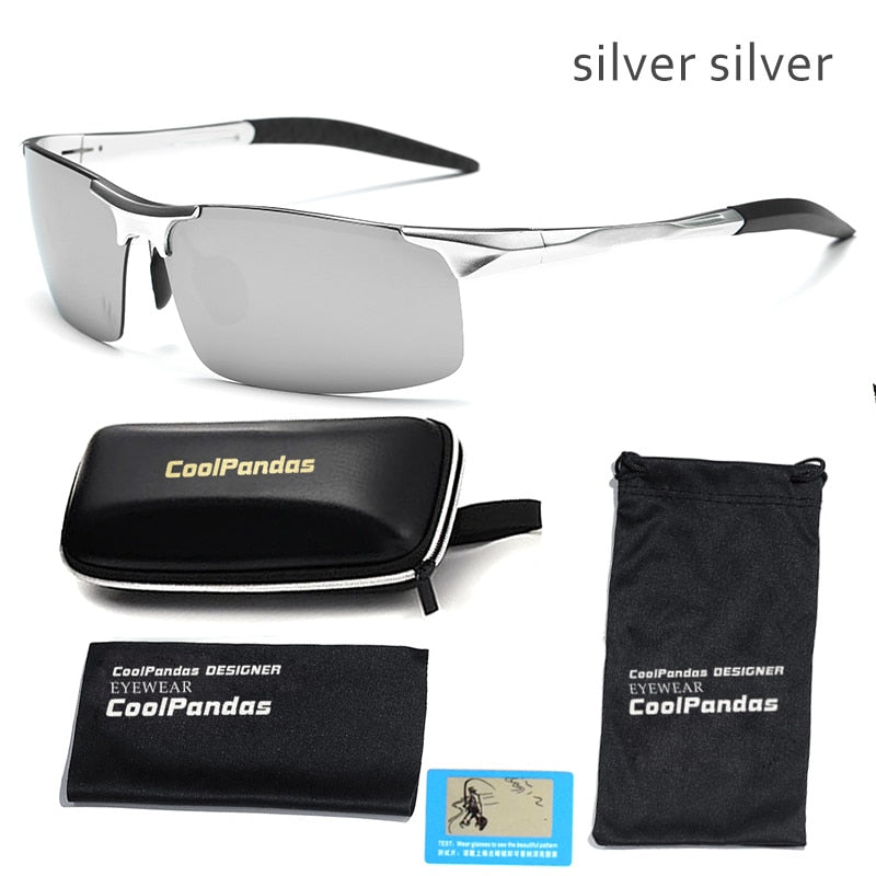 Aluminum Driving Sunglasses, Men Polarized Sunglasses, Aluminum Sun  Glasses