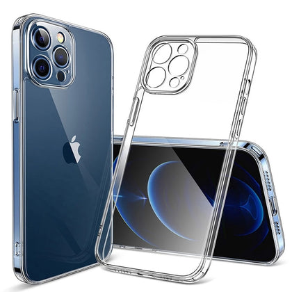 Clear Phone Case For iPhone 12 13 Pro Max Mini Case Silicone Soft Cover For iPhone 11 14 Pro XS Max XR X 8 7 6s Plus Back Cover