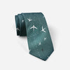 Travelling with Aircraft (Green) Designed Ties